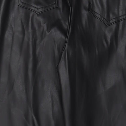 Womens UK Size 18 Marks and Spencer Regular Fit  Black Trousers