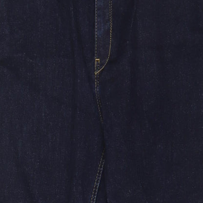 Womens UK Size 36 in Lindex Regular Fit Straight Blue Jeans
