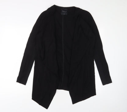 Womens UK Size 8 Mohito Black Kimono Blouse