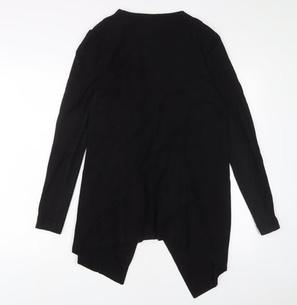 Womens UK Size 8 Mohito Black Kimono Blouse
