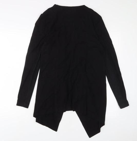 Womens UK Size 8 Mohito Black Kimono Blouse