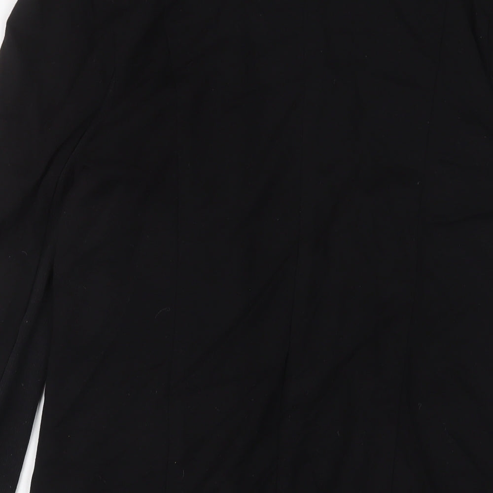 Womens UK Size 8 Mohito Black Kimono Blouse