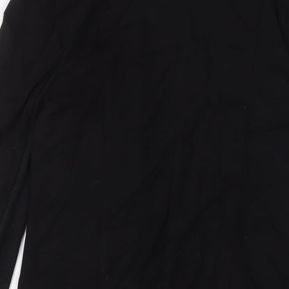 Womens UK Size 8 Mohito Black Kimono Blouse