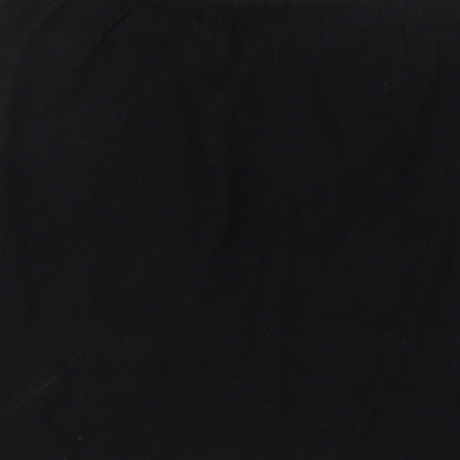 In the Style Womens Black Polyester A-Line Skirt Size 20 Zip