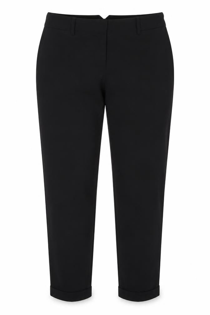 Womens UK Size 6 Mango Regular Fit  Black Trousers