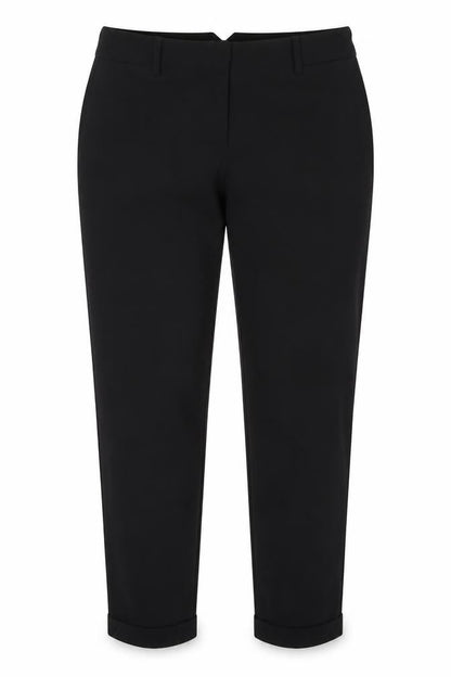 Womens UK Size 6 Mango Regular Fit  Black Trousers
