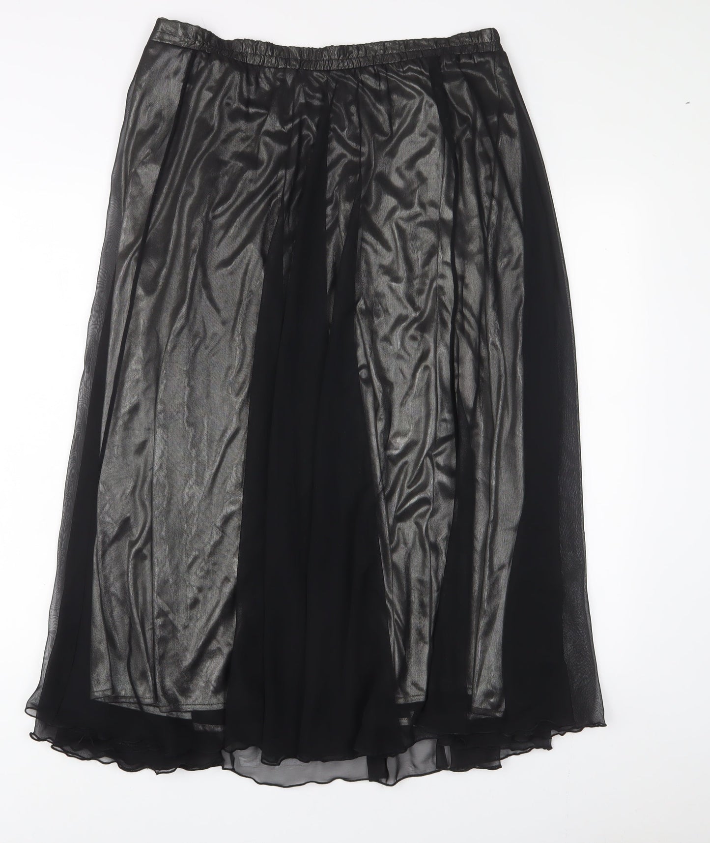 Womens UK Size 14 Richards A-Line Chiffon Skirt