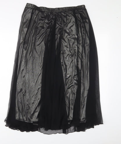 Womens UK Size 14 Richards A-Line Chiffon Skirt