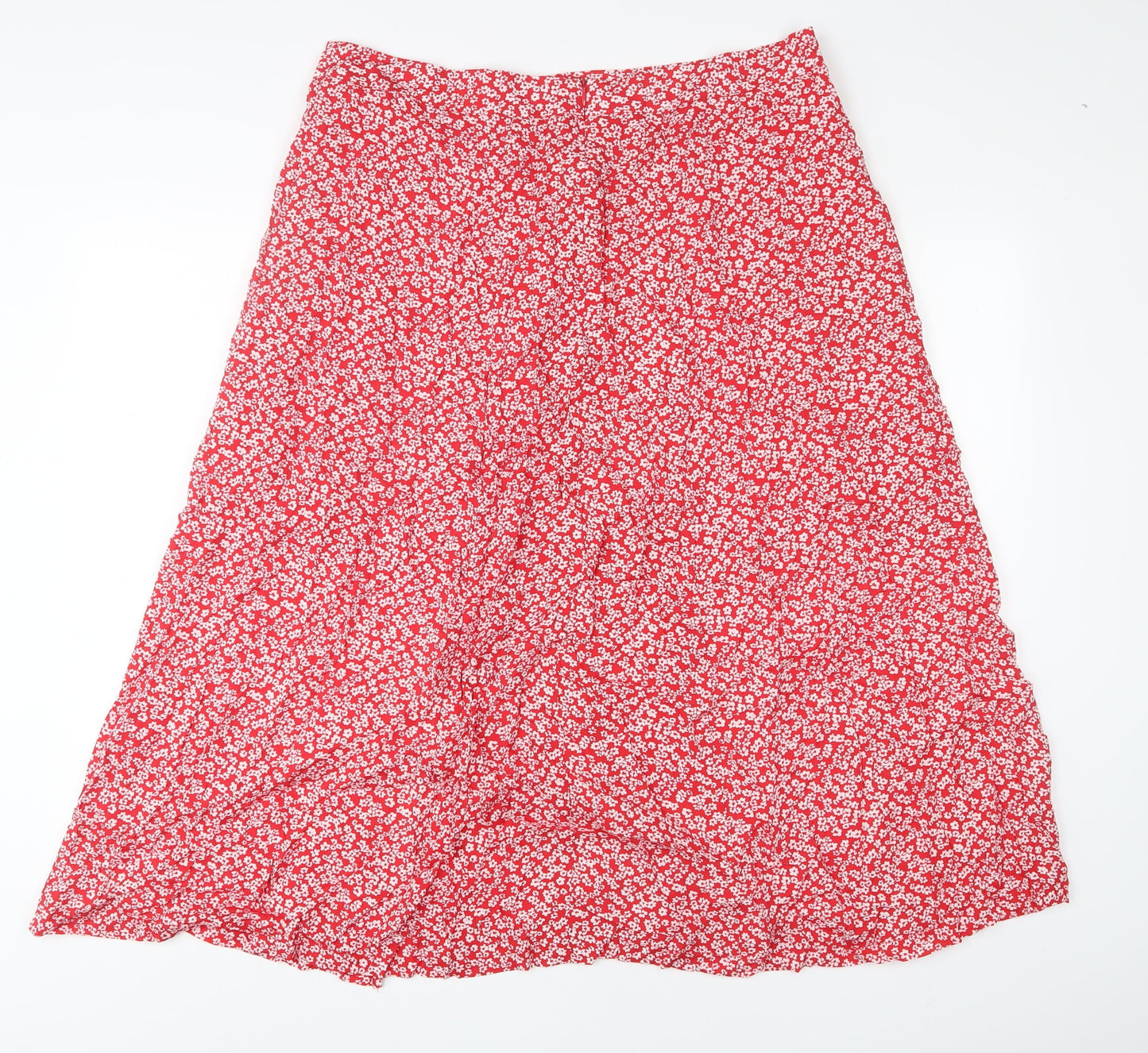 Womens UK Size 34 in Louche A-Line Rayon Skirt