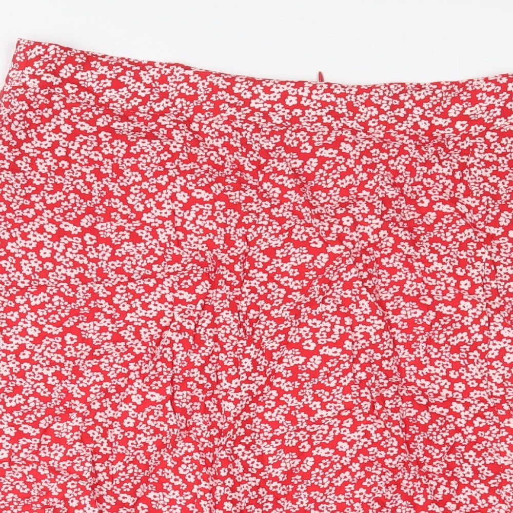 Womens UK Size 34 in Louche A-Line Rayon Skirt