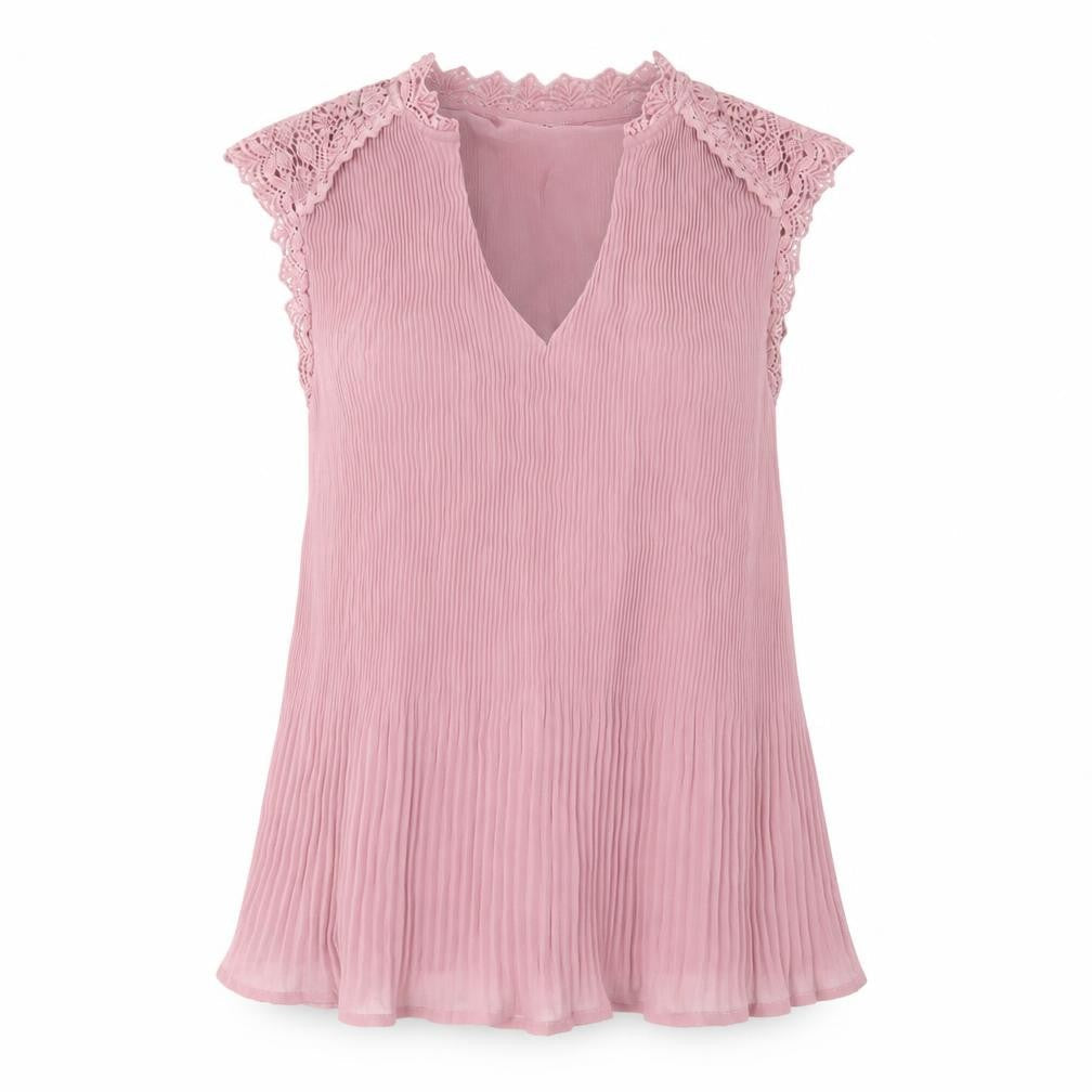 Womens UK Size 10 NEXT Pink Basic Blouse