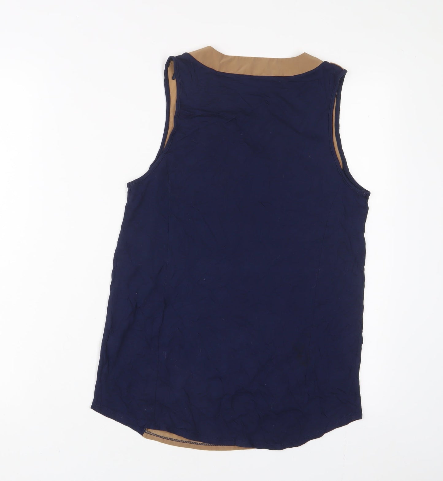 Womens UK Size 8 NEXT Blue Basic Blouse
