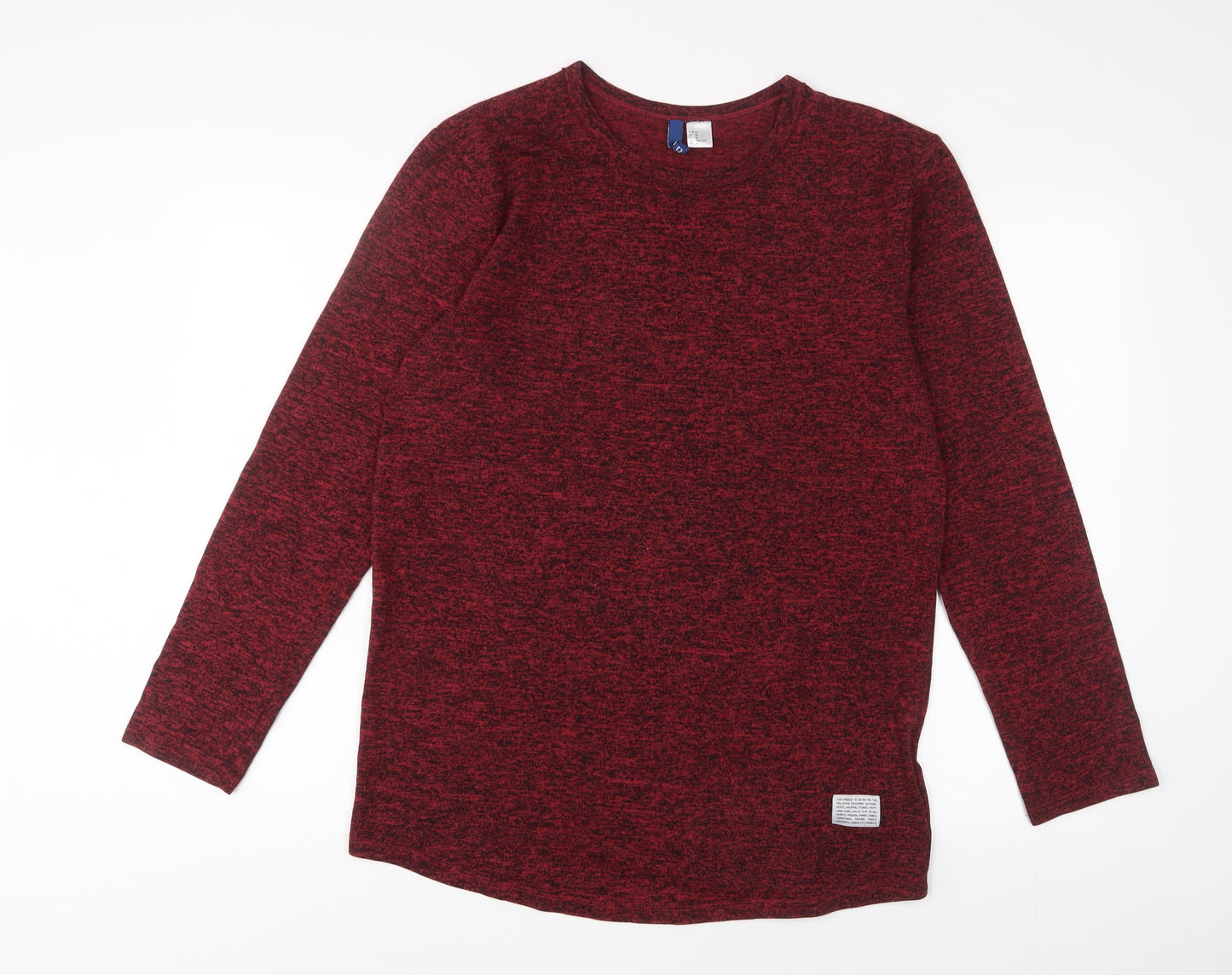 Mens UK Size M H&M Red Pullover Sweatshirt