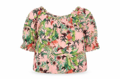 Womens UK Size 10 H&M Pink Basic T-Shirt