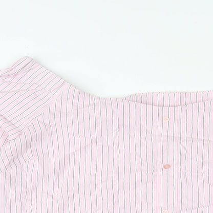 Womens UK Size 16 New Look Pink Basic Blouse