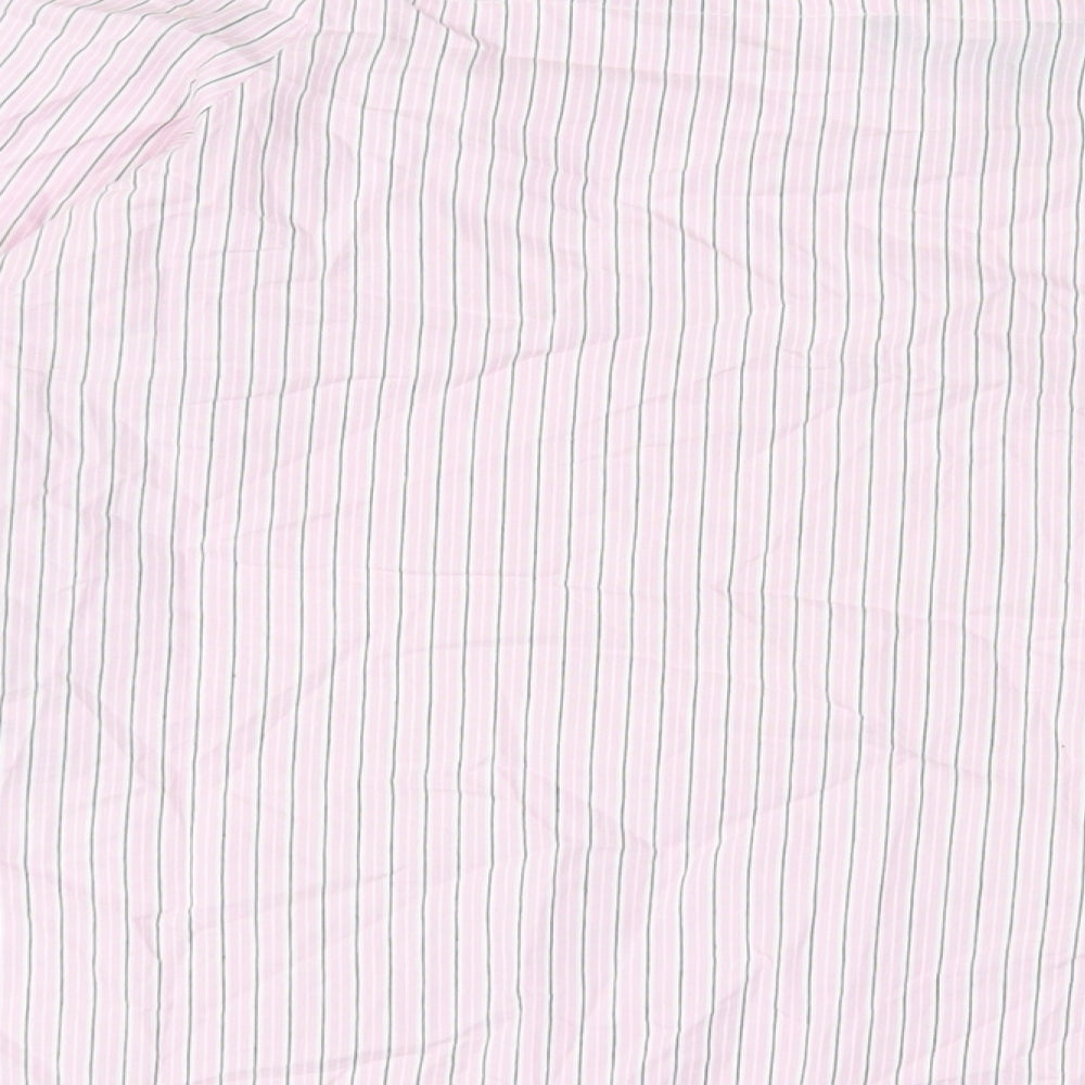Womens UK Size 16 New Look Pink Basic Blouse