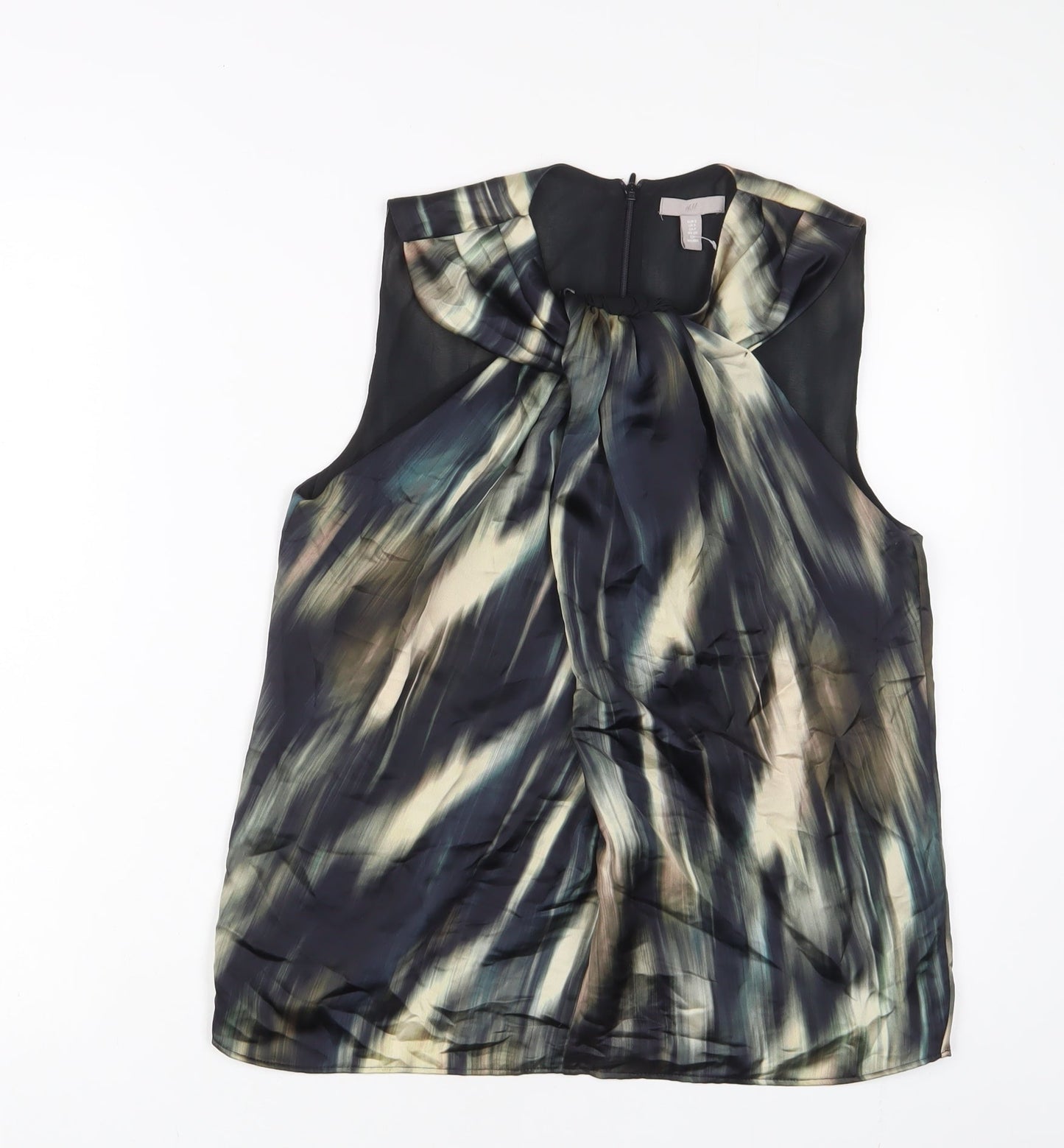 Womens UK Size S H&M Multicoloured Basic Tank