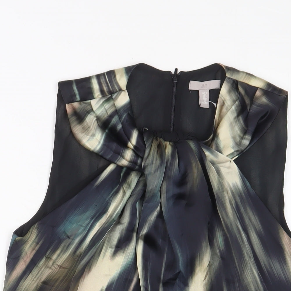 Womens UK Size S H&M Multicoloured Basic Tank