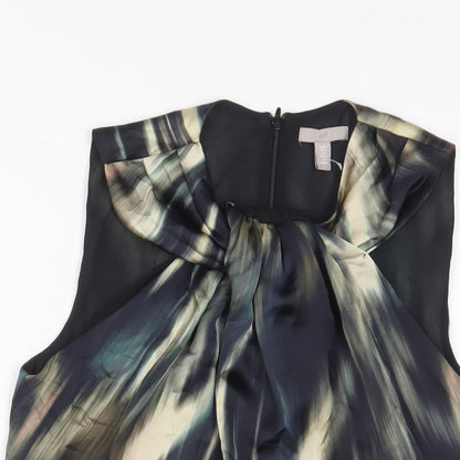 Womens UK Size S H&M Multicoloured Basic Tank