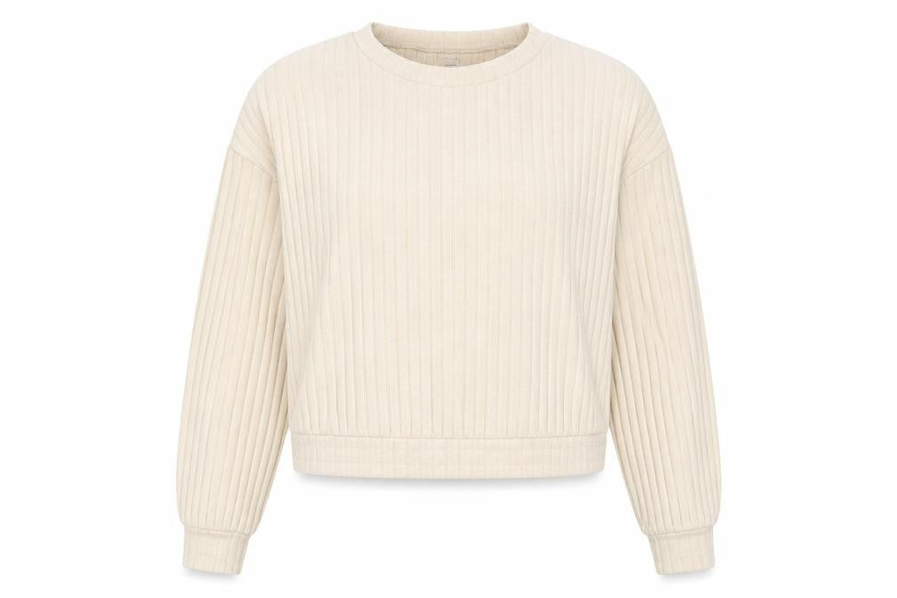 Womens UK Size XL Gilly Hicks Beige Pullover Sweatshirt