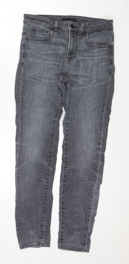 Mens UK Size 30 in Uniqlo Regular Fit Straight Grey Jeans