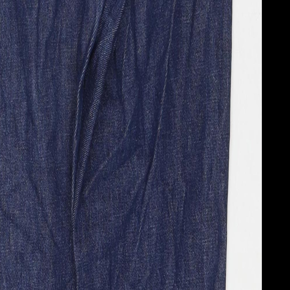 Womens UK Size 8 Pimkie Regular Fit Straight Blue Jeans
