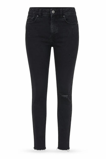 Womens UK Size 8 Denim & Co. Regular Fit Skinny Black Jeans