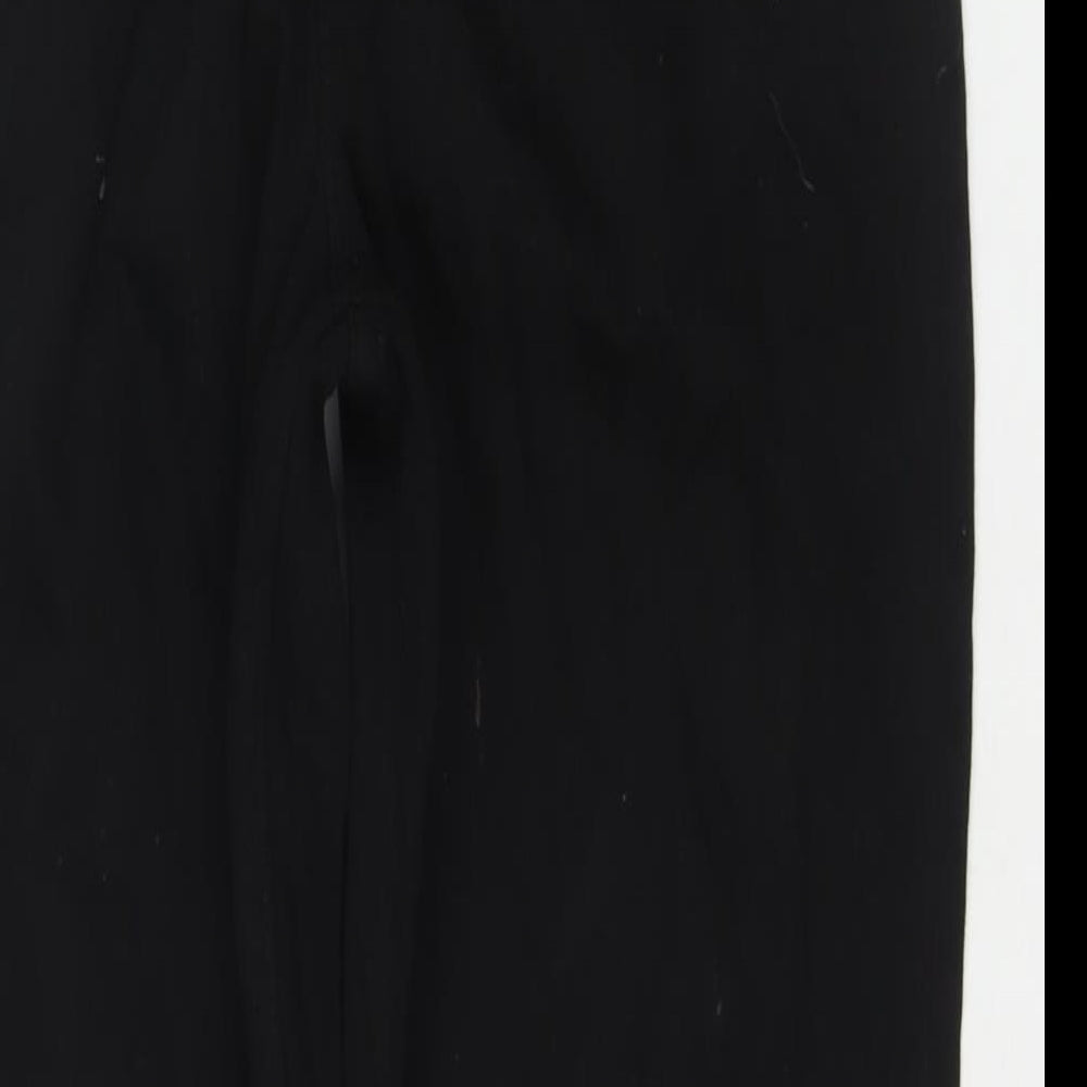 Denim & Co. Mens Black Cotton Straight Jeans Size 30 in L30 in Regular Zip