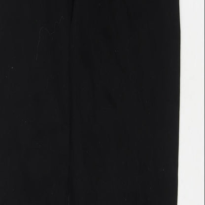 Denim & Co. Mens Black Cotton Straight Jeans Size 30 in L30 in Regular Zip