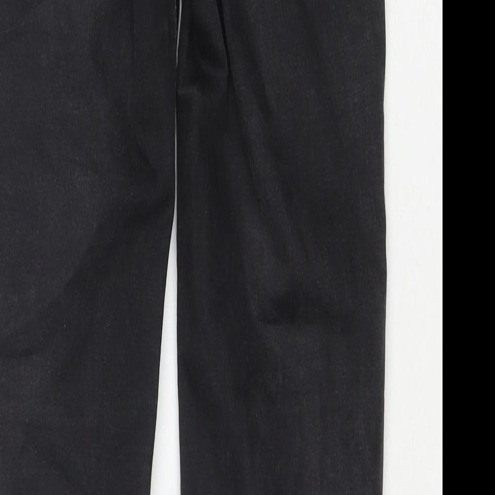 Levi's Womens Black Cotton Straight Jeans Size 27 in L29 in Regular Zip