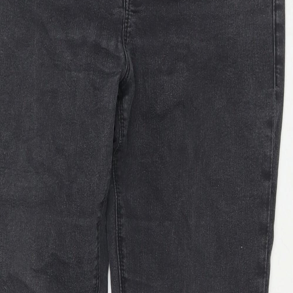 Jeanswest Womens Grey Cotton Skinny Jeans Size 12 L30 in Regular Zip