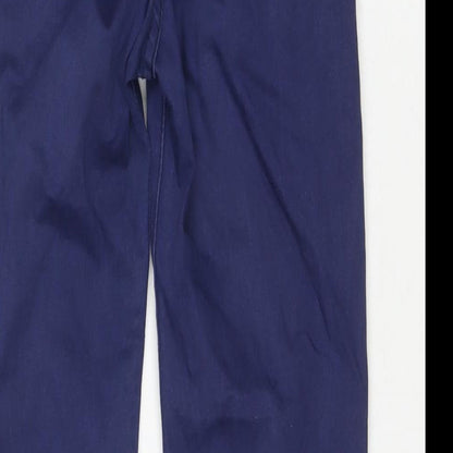 Fashion Denim Womens Blue Cotton Skinny Jeans Size M L26 in Regular Zip