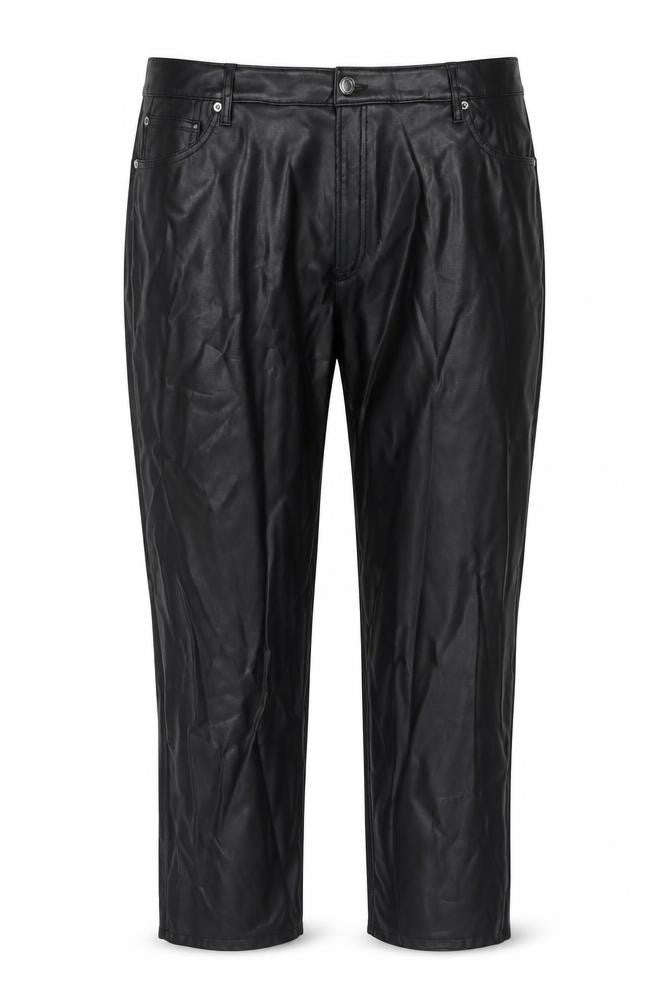 Womens UK Size 24 Marks and Spencer Regular Fit Carrot Black Trousers