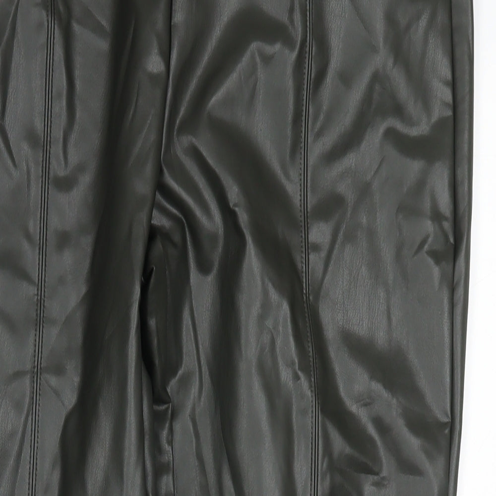 Womens UK Size 20 Marks and Spencer Regular Fit Pedal Pusher Black Trousers