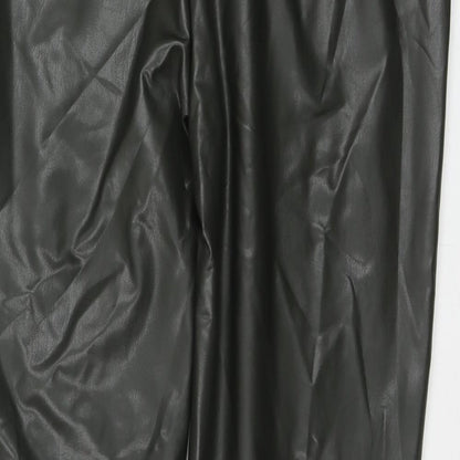 Womens UK Size 20 Marks and Spencer Regular Fit Pedal Pusher Black Trousers