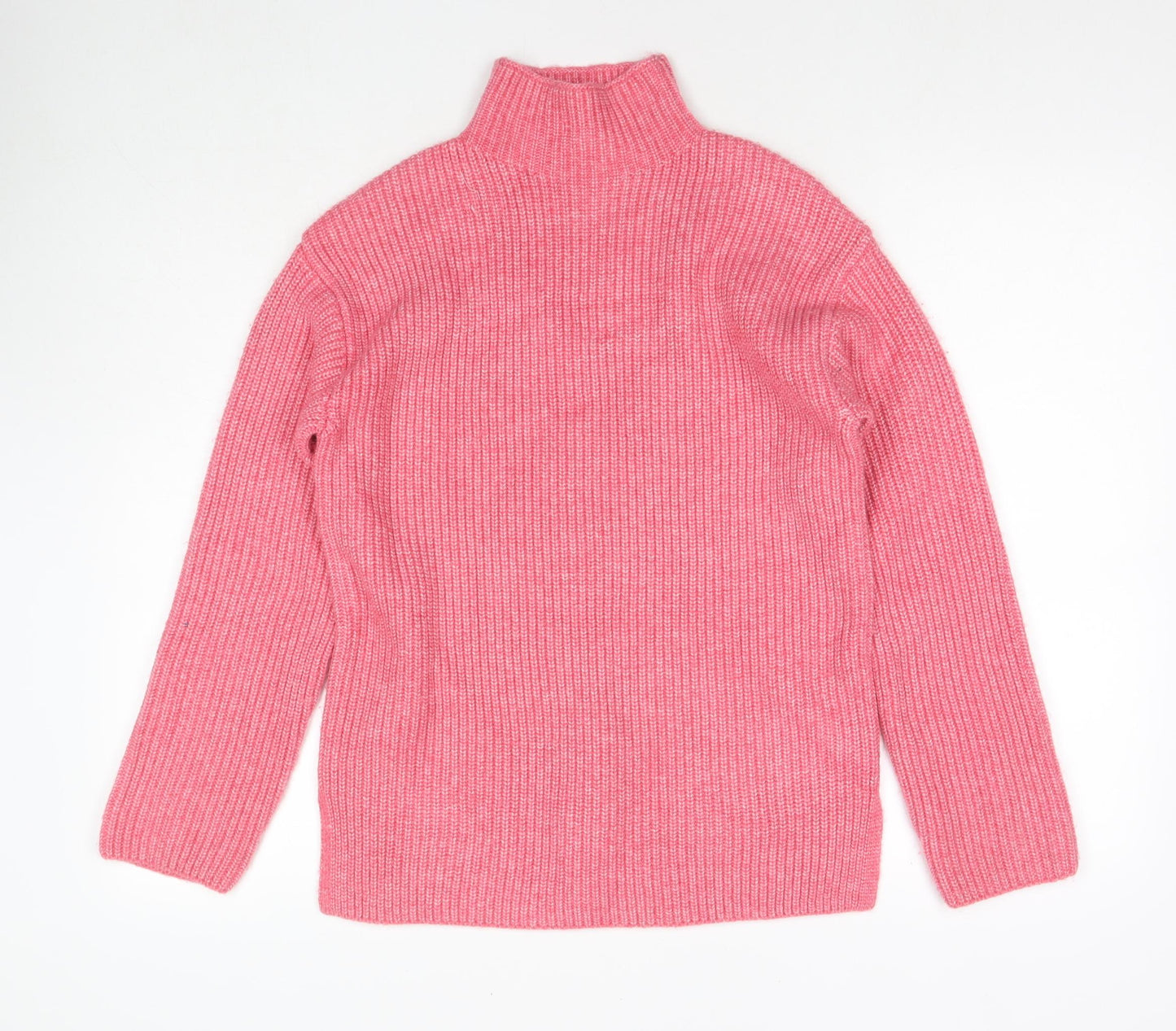 Womens UK Size S Marks and Spencer Pink Pullover Jumper
