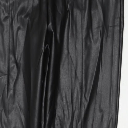 Womens UK Size 20 Marks and Spencer Regular Fit Pedal Pusher Black Trousers