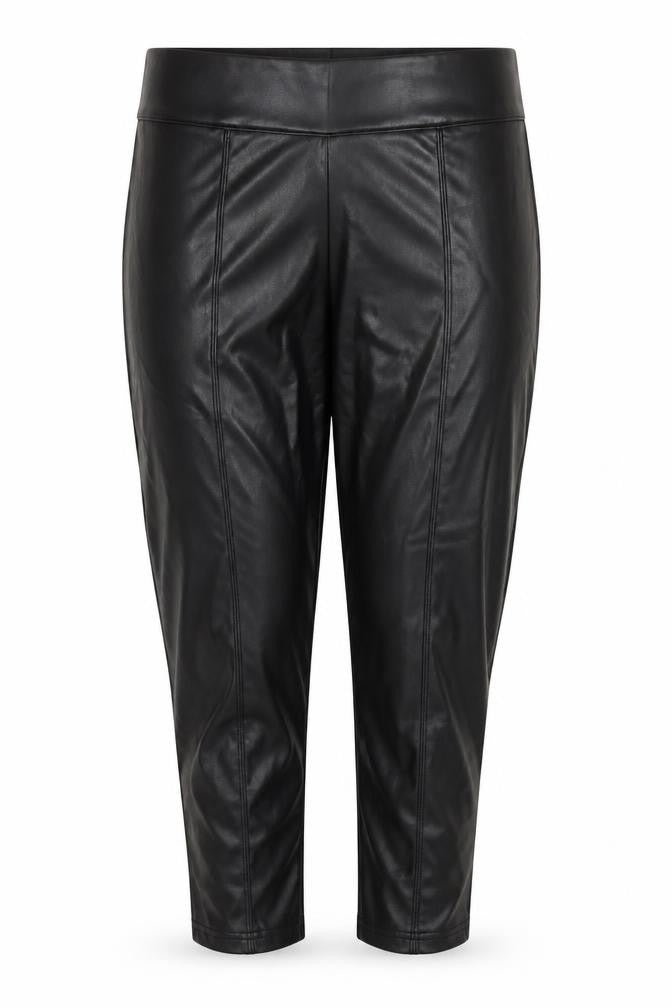 Womens UK Size 20 Marks and Spencer Regular Fit Pedal Pusher Black Trousers