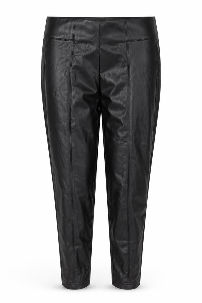 Womens UK Size 8 Marks and Spencer Regular Fit Pedal Pusher Black Trousers
