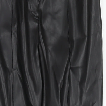 Womens UK Size 18 Marks and Spencer Regular Fit  Black Trousers