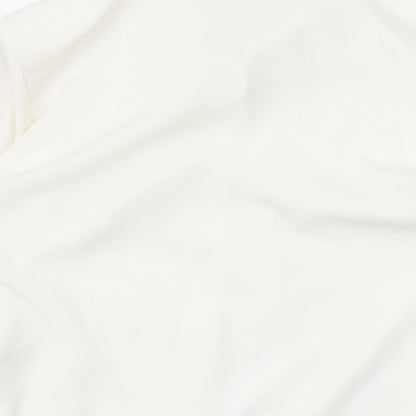 Womens UK Size S Country Casuals Ivory Basic Button-Up