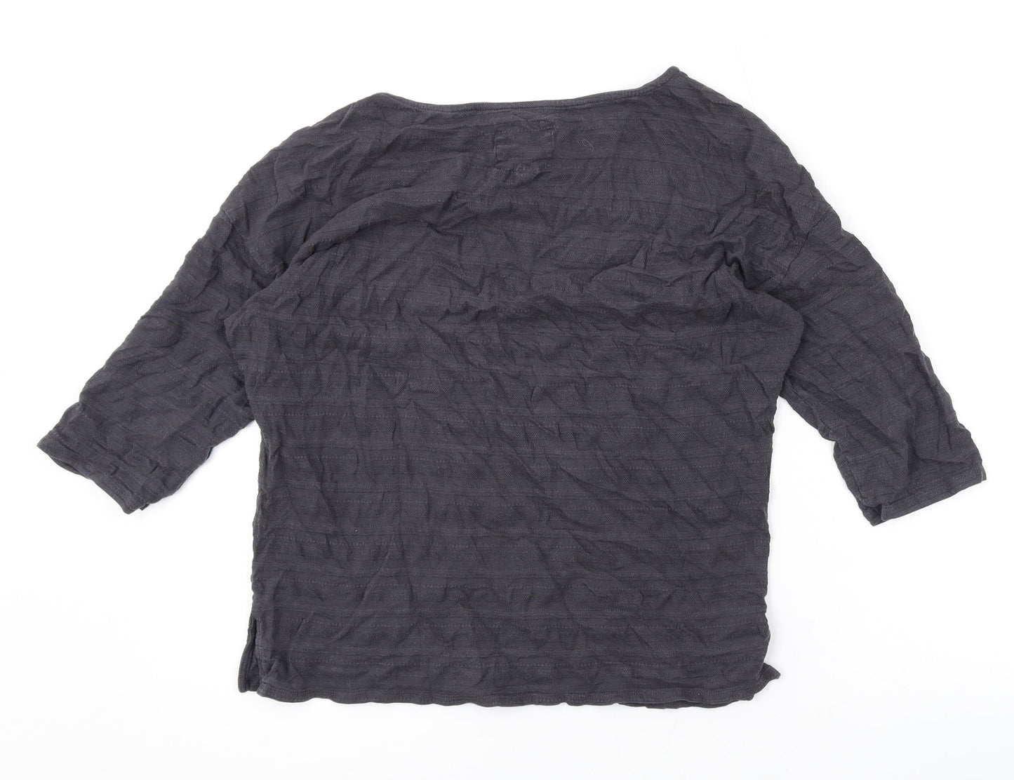 Womens UK Size 8 Jack Wills Grey Basic Blouse
