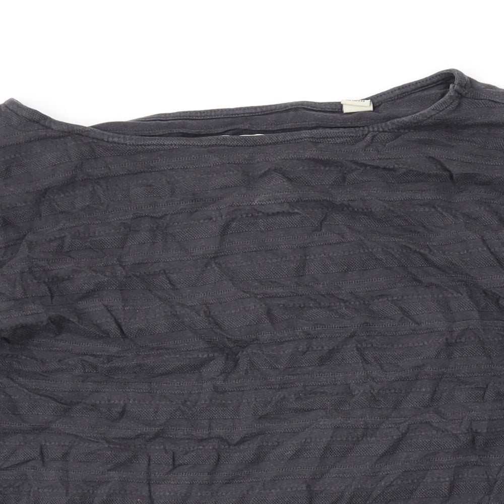 Womens UK Size 8 Jack Wills Grey Basic Blouse