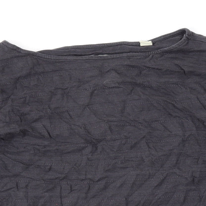 Womens UK Size 8 Jack Wills Grey Basic Blouse