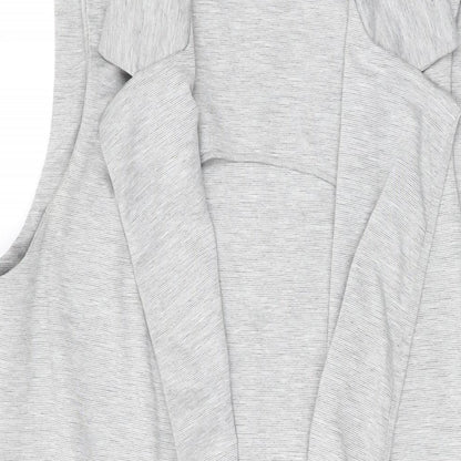 Womens UK Size 10 New Look Grey Gilet
