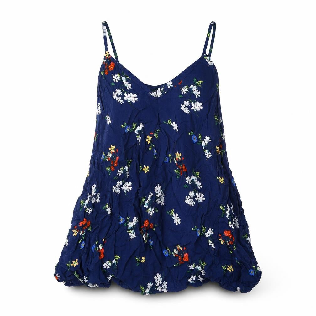 Womens UK Size 10 Warehouse Blue Basic Tank