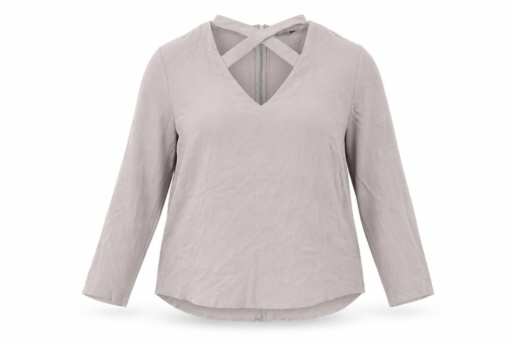 Womens UK Size 12 Select Purple Basic Blouse