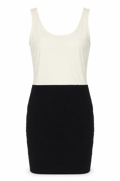 Mango Womens Ivory Polyester Bodycon Size XL Scoop Neck Pullover