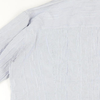 Womens UK Size 16 Alex & Co Blue Basic Button-Up