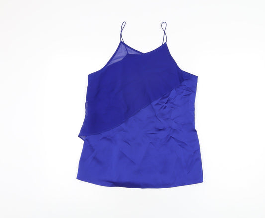 Womens UK Size 10 Coast Blue Camisole T-Shirt